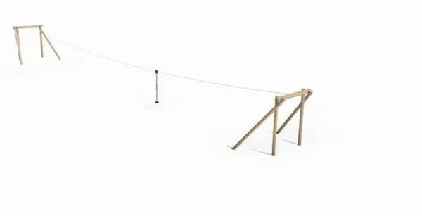 Robinia svævebane 30m