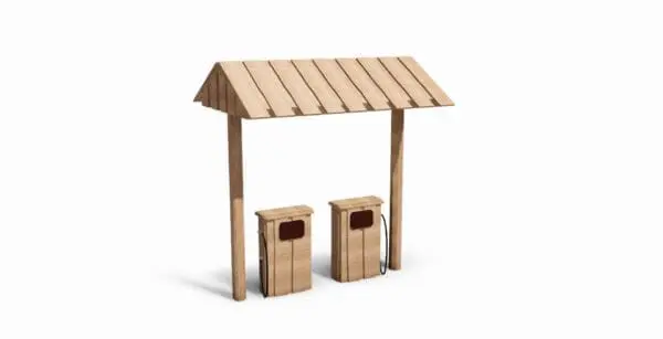 Benzintank m/2 standere