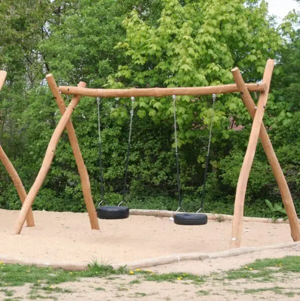 Robinia A-gynge med 2 dæksæder - Image 2