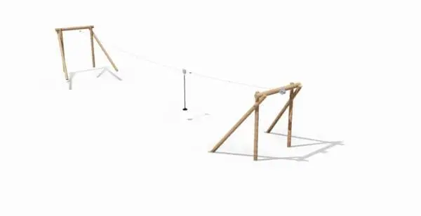Robinia svævebane 20m