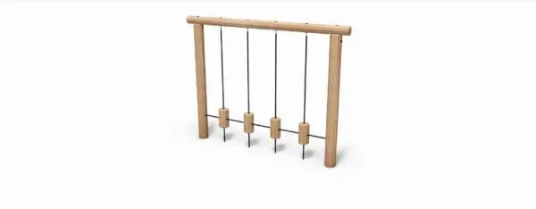 Galge m/balanceklodser
