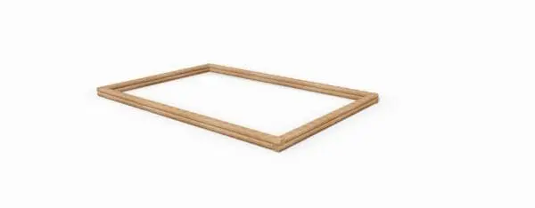 Robinia sandkasse type 3: 2 meter stykker h:24 cm - Billede 2