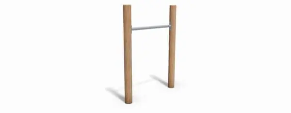 Enkelt kolbøttestativ