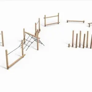 8 talsformet balancebane