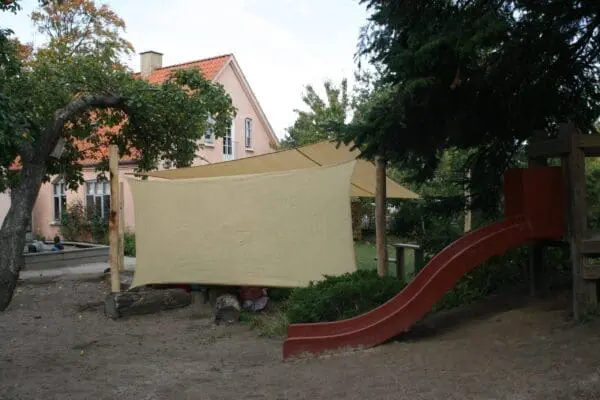 Hdpe læsejl 1,5x4,2 m camel m.beslag
