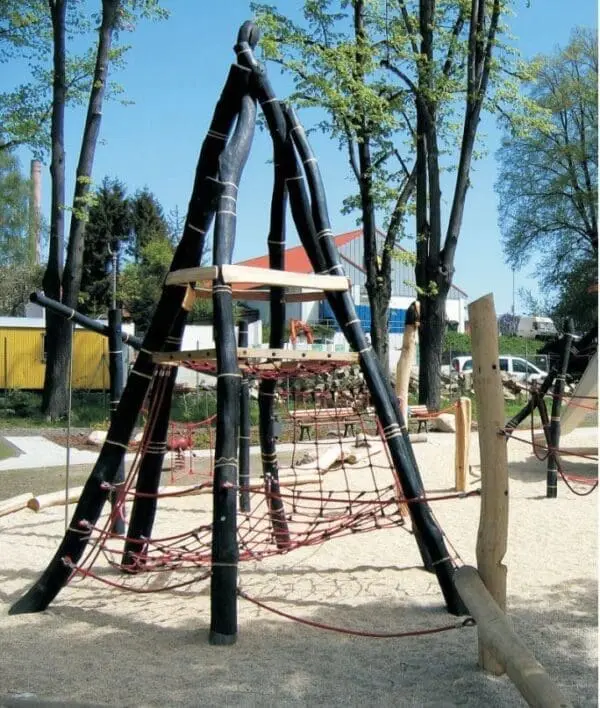 Klatreleg (stor D 5 m) - Billede 2