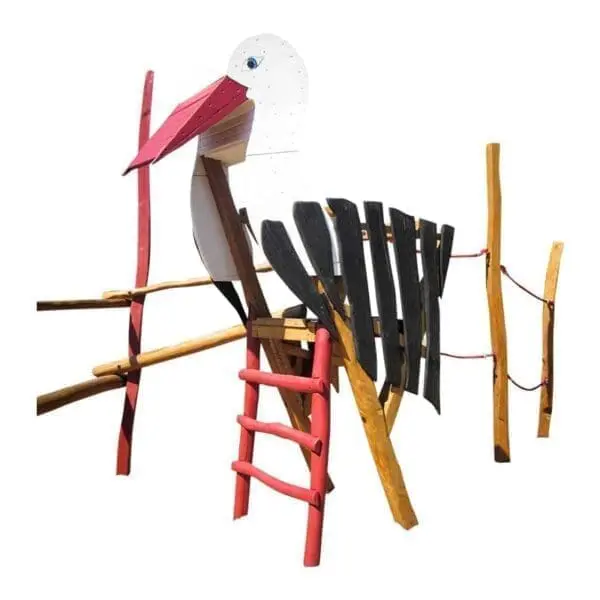 Den klatrende stork