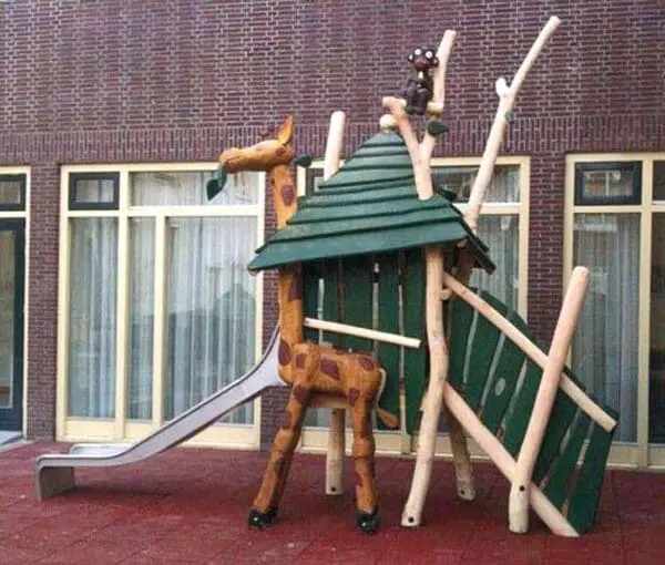 lille girafhus - Billede 2
