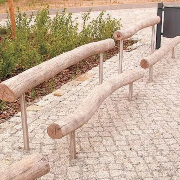 stammernes bænk med stål - Image 3
