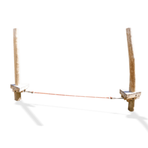 slackline l 3m med stolper