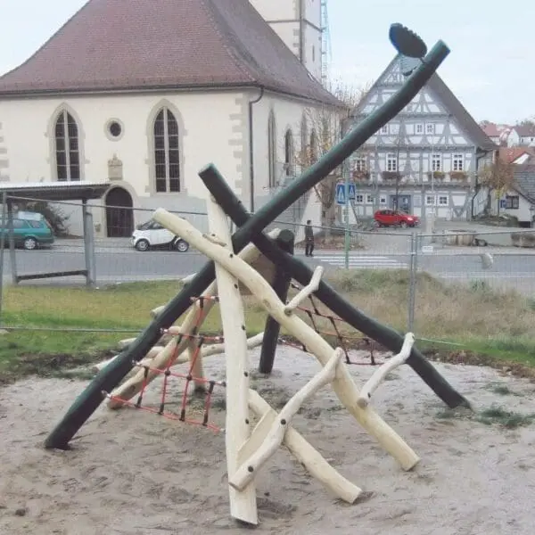 klatreedderkop med Ét blad - Billede 3