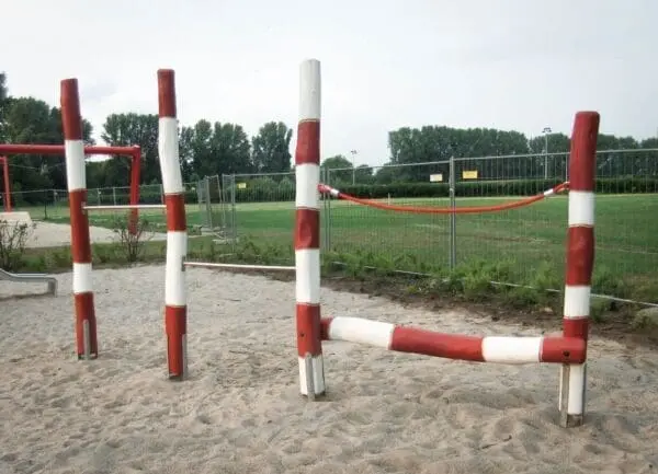 hestespringene balancebane - Billede 2