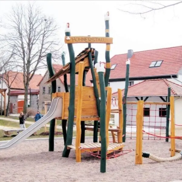 hønsegården klatrebane - Billede 3