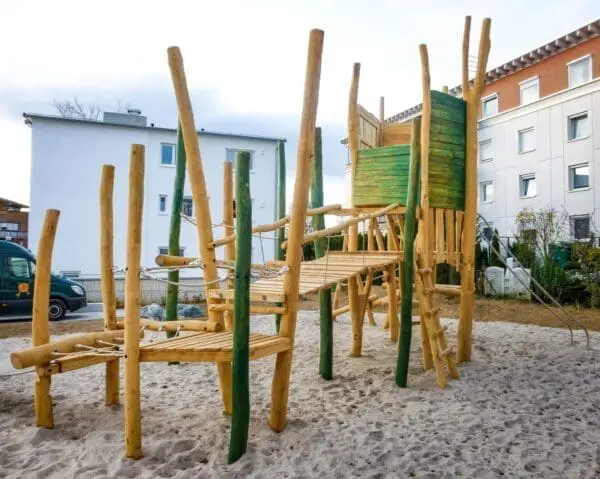 de små platforme klatrehave - Billede 2