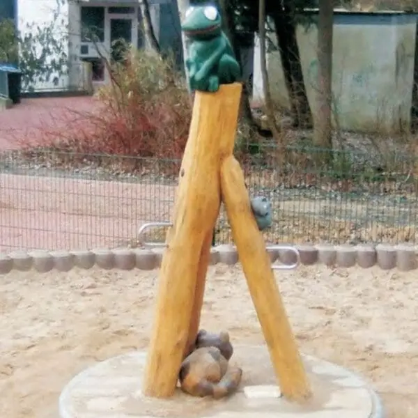 den drejende frø karrusel - Billede 3