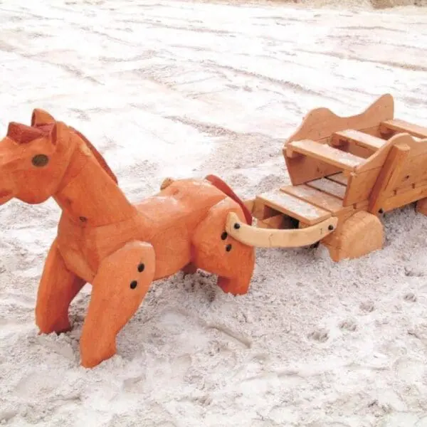 hest med hestevogn 1 - Image 3