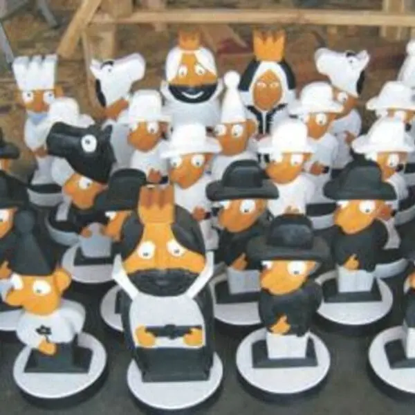 haveskak (32 figurer) - Image 3