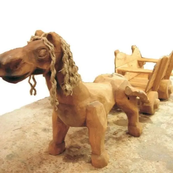 lille hest med hestevogn - Image 3
