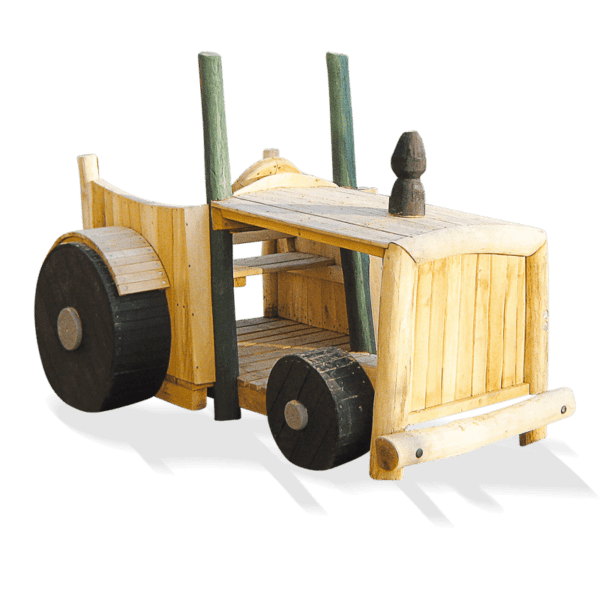 den lille åbne traktor