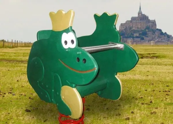 vippedyret frøkongen - Billede 2