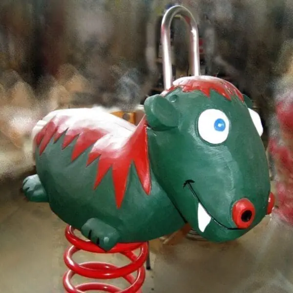 vippedyret dragebabyen rudi - Billede 3