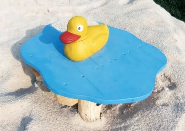 den lille ands sandbord - Billede 3