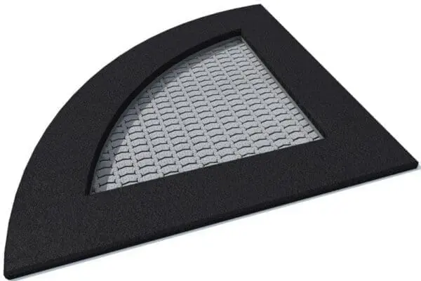 Trekantet trampolin 150