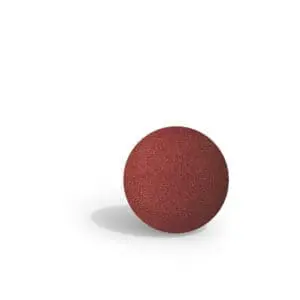 Gummikugle Rød Ø30cm