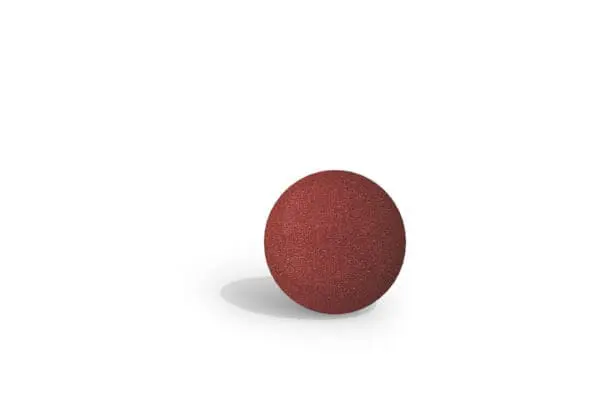 Gummikugle Rød Ø30cm