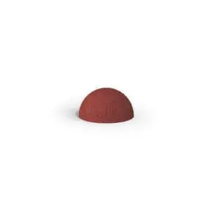 Halv Gummikugle Rød Ø30cm