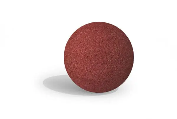 Gummikugle Rød Ø50cm