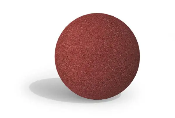 Gummikugle Rød Ø75cm