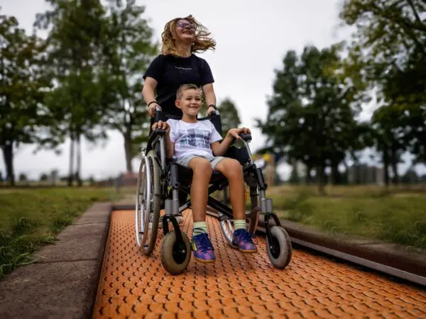 Trampolin ORTA-I 150 x 300 til kørestolsbruger - Billede 8