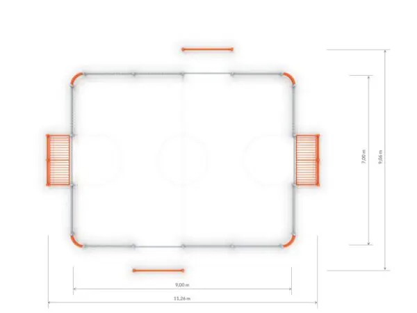 Fodboldbane 3 (9x7m) - Image 3