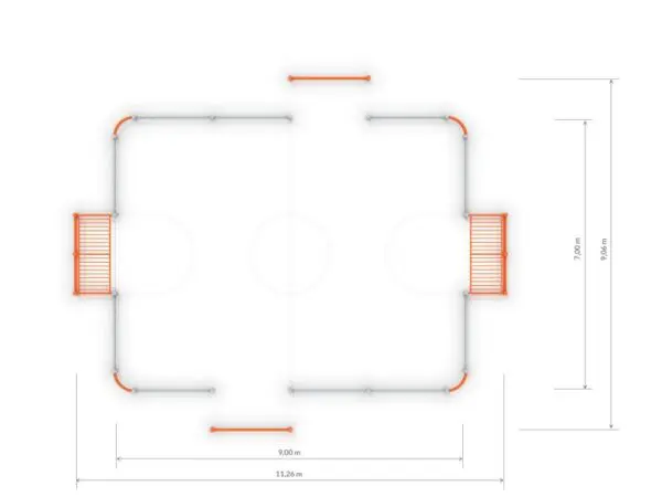 Fodboldbane 4 (9x7m) - Image 3