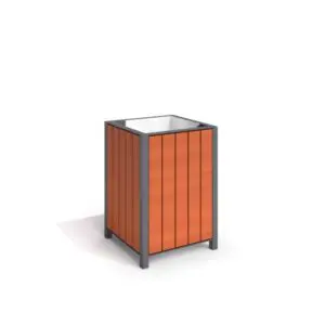 Affaldsspand i stål 08