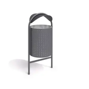 Affaldsspand i stål 12