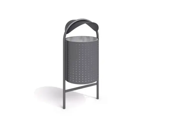Affaldsspand i stål 12