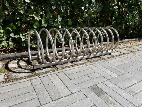 cykelstativ i rustfrit stål 14 - Billede 4
