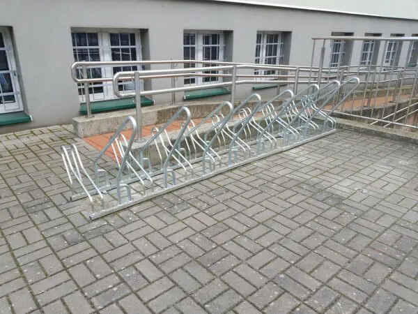 cykelstativ i rustfrit stål 15 - Billede 4