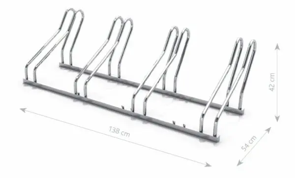 cykelstativ i rustfrit stål 21 - Image 2