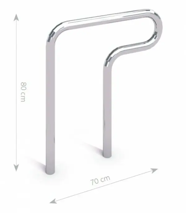 Stål cykelstativ 28 - Image 2