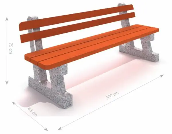 Betonbænk 01 - Image 4