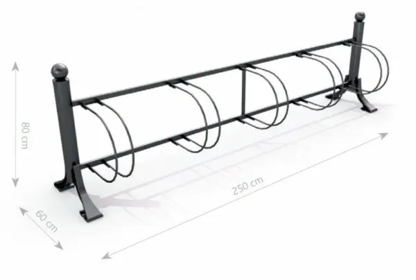 Støbejerns cykelstativ 01 - Image 2