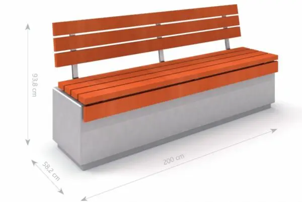 DECO betonbænk 1 - Image 2