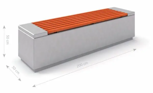 DECO betonbænk 2 - Image 3