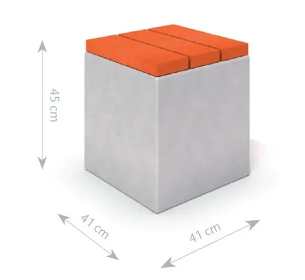 DECO betonbænk 6 - Billede 2