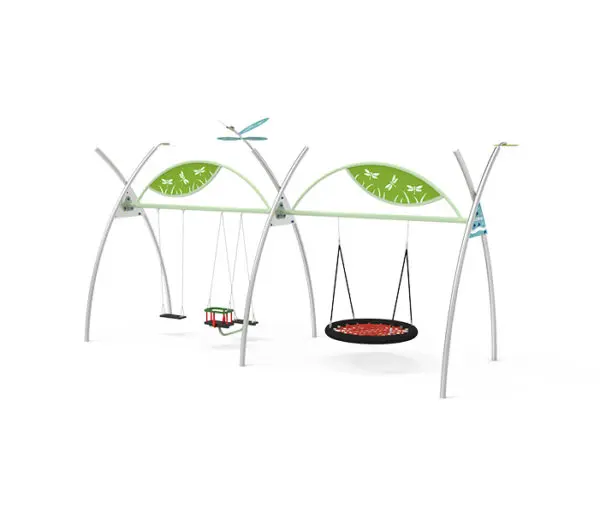 Dragonfly gyngestativ (med gyngesæde) - Billede 9
