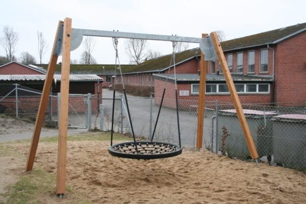 Lærk/stålgynge med fuglerede - Image 2