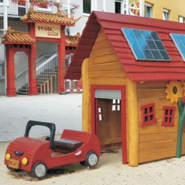 lille solcellegarage uden bil - Image 3